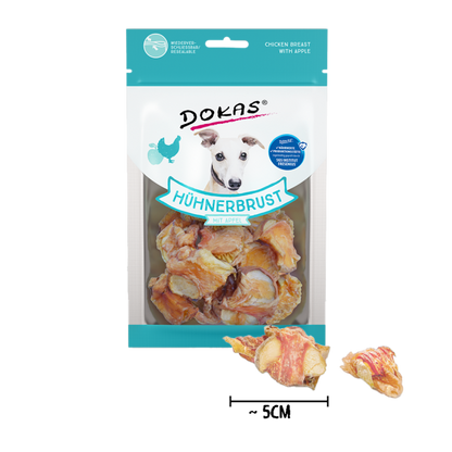 Dokas Hühnerbrust mit Apfel 70g offen