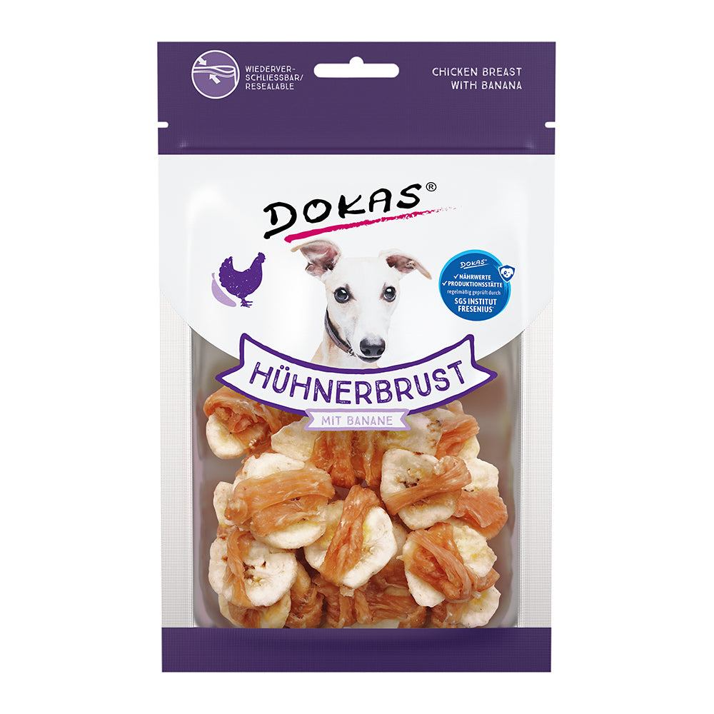 Dokas Hühnerbrust mit Banane 70g