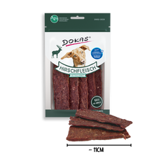Dokas Hirschfleisch getrocknet offen