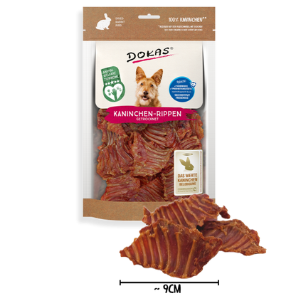 Dokas Kaninchen-Rippen mit Fleisch 100g offen