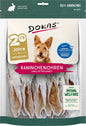 Dokas Kaninchenohren mit Fell getrocknet (lang) 180g