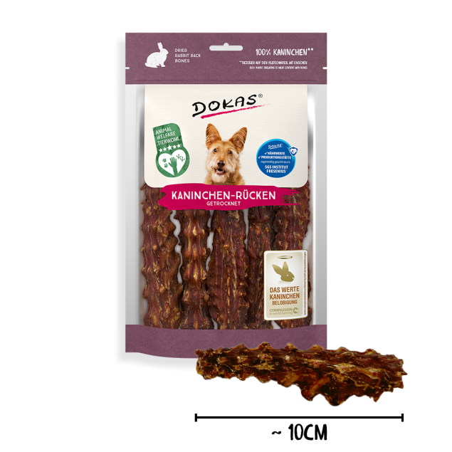 Dokas Kaninchenrücken 120g offen