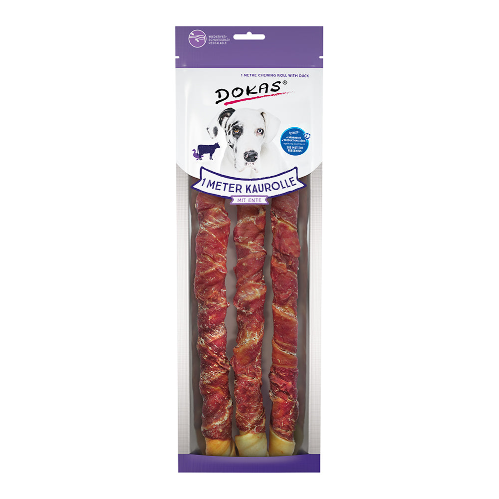 Dokas Kaurolle mit Ente (Rinderhaut) 315g