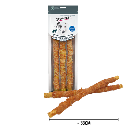 Dokas Kaurolle mit Huhn (Rinderhaut) 315g offen