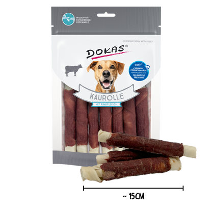 Dokas Kaurolle mit Rindfleisch 190g offen