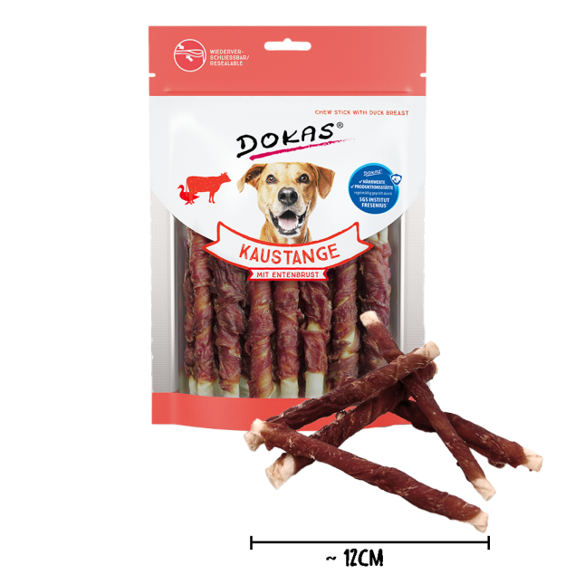 Dokas Kaustange mit Entenbrust 200g offen