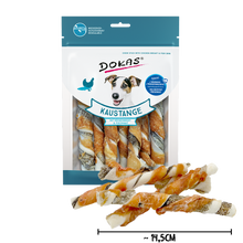 Dokas Kaustange mit Hühnerbrust &amp; Fischhaut 170g offen