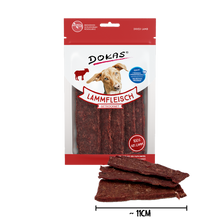 Dokas Lammfleisch getrocknet offen