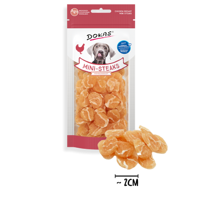 Dokas Mini-Steaks Hühnerbrust 50g offen