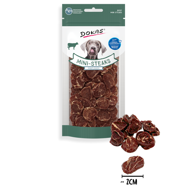 Dokas Mini-Steaks Rindfleisch offen