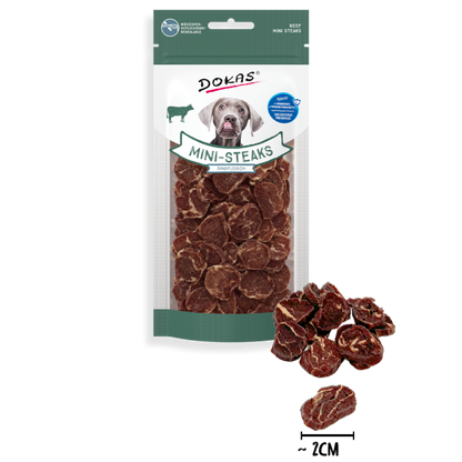 Dokas Mini-Steaks Rindfleisch offen