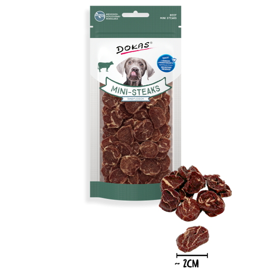 Dokas Mini-Steaks Rindfleisch offen