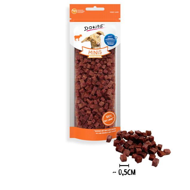 Dokas Minis Lammfleisch offen