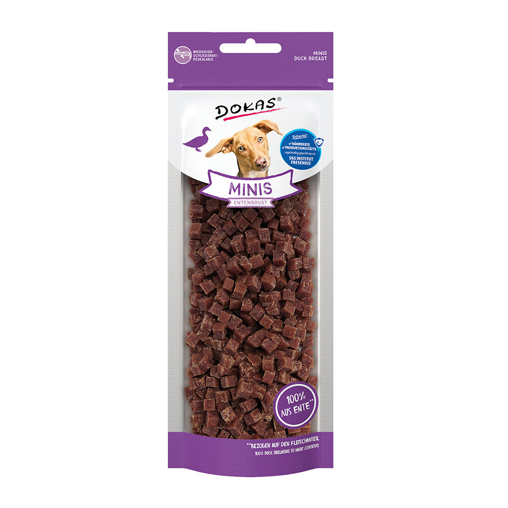 Dokas Minis mit Entenbrust 70g