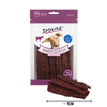 Dokas Rindfleisch getrocknet offen
