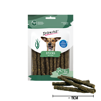 Dokas Sticks mit Alge offen