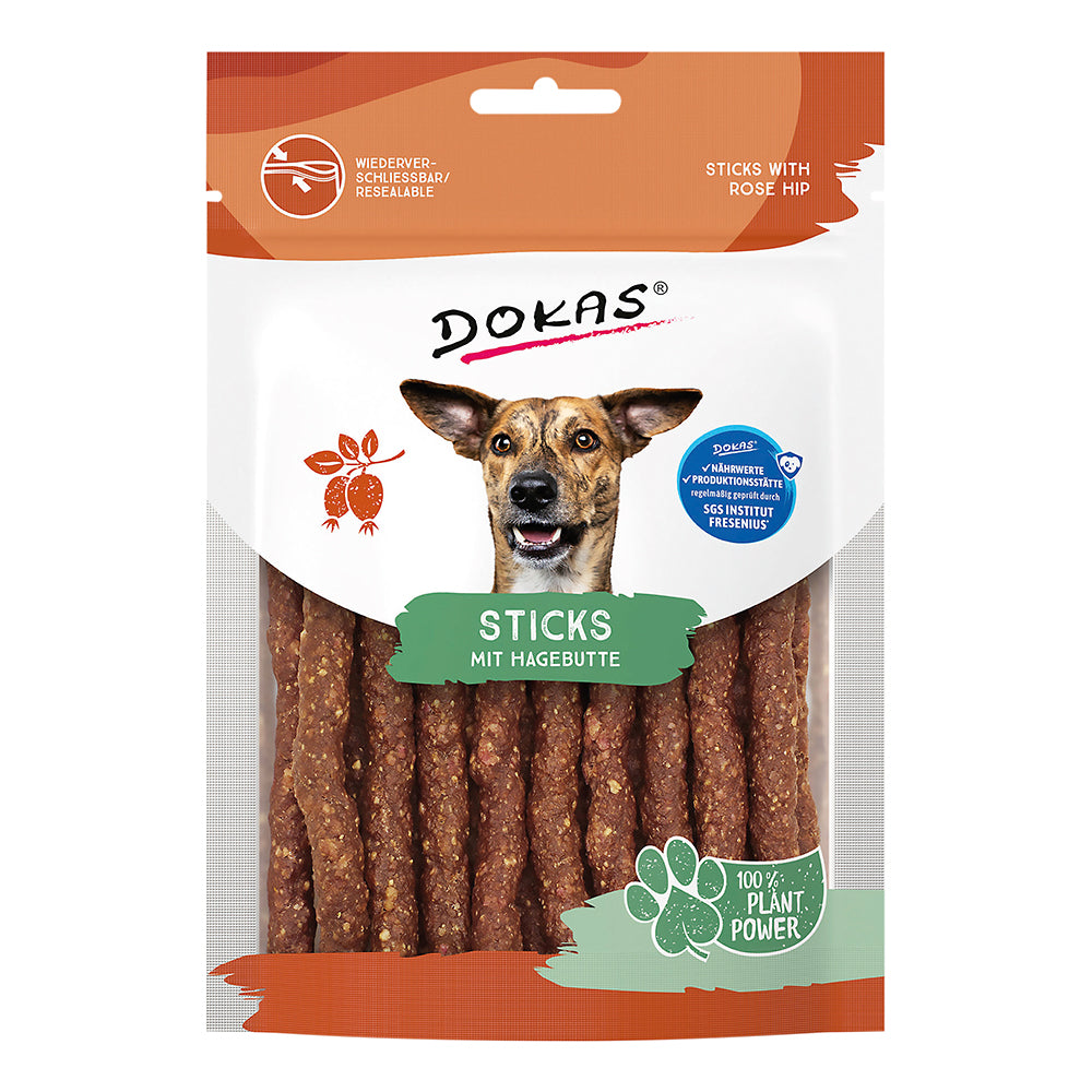 Dokas Sticks mit Hagebutte 105g