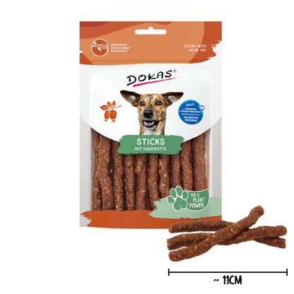 Dokas Sticks mit Hagebutte offen