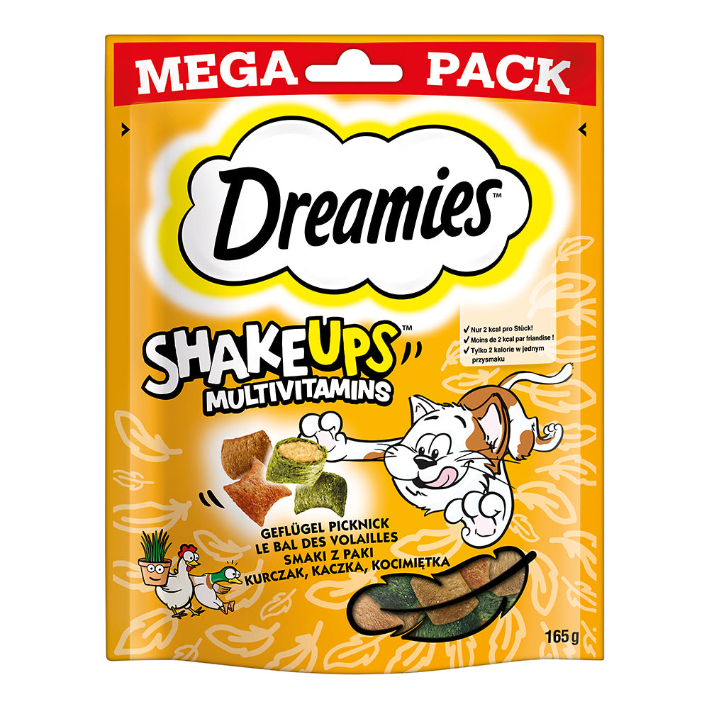 Dreamies Shake Ups mit Geflügel 165g