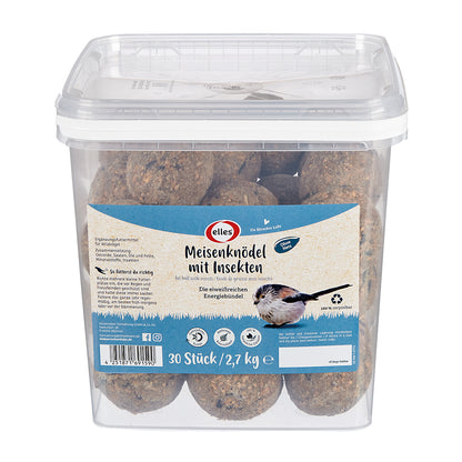 elles Meisenknödel mit Insekten ohne Netz 30er