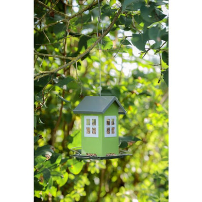 Futterhaus zum Aufhängen 1.000 ml/20 cm grün am Baum