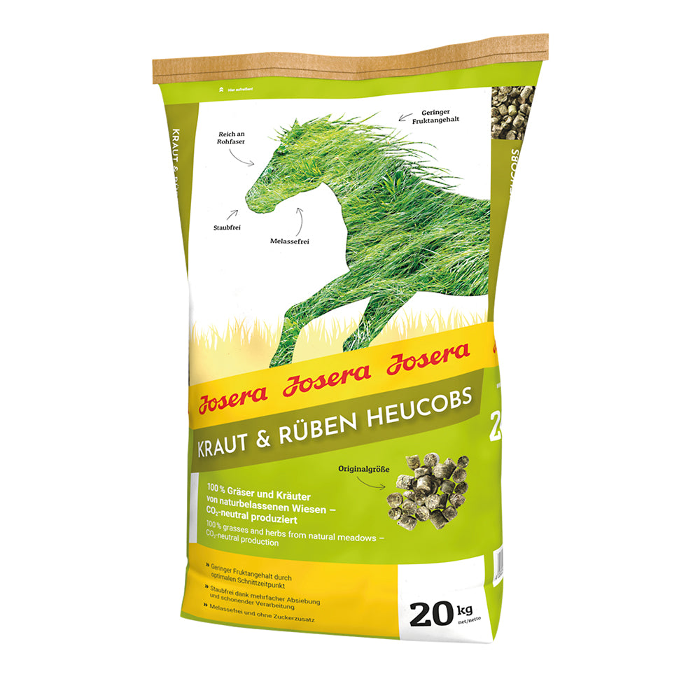 Josera Kraut &amp; Rübern Heucobs 20kg