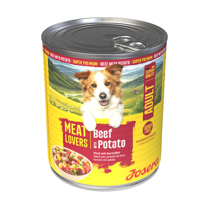Josera Meat Lovers Menu Beef with Potato 800g