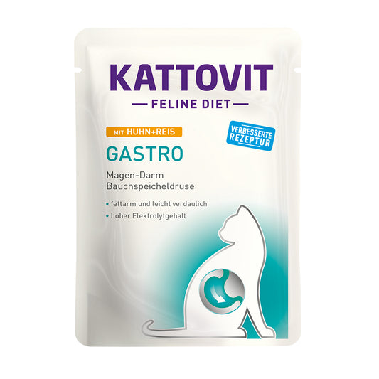 Kattovit Gastro Huhn &amp; Reis 85g