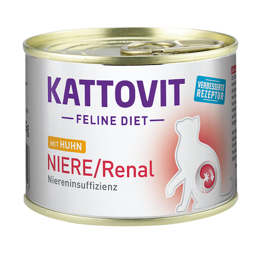Kattovit Niere/Renal Huhn 185g