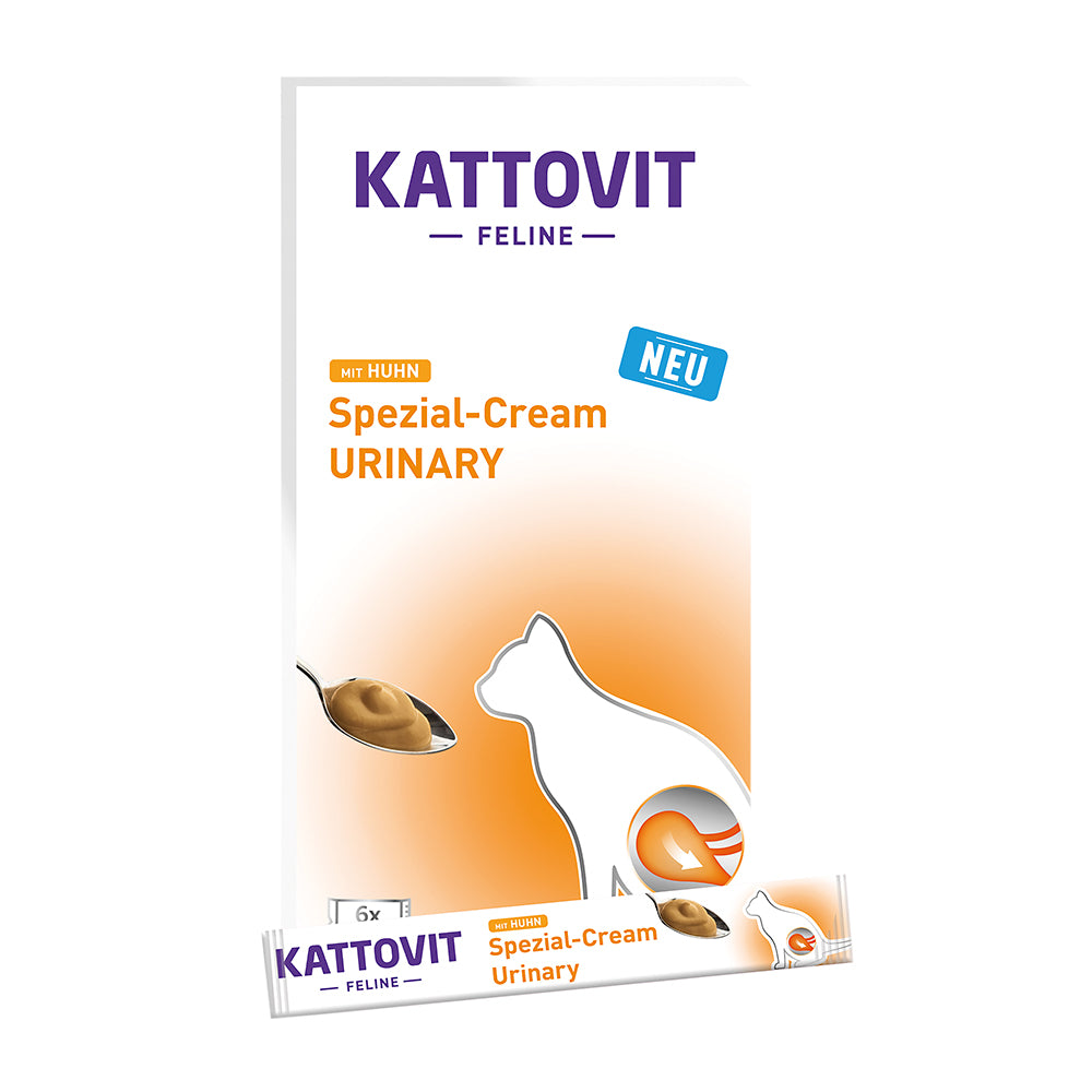 Kattovit Spezial-Creme Urinary mit Huhn 6x15g