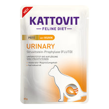 Kattovit Urinary Pate Huhn 85g