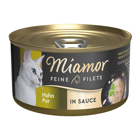 Miamor Feine Filets Huhn Pur in Sauce 85g