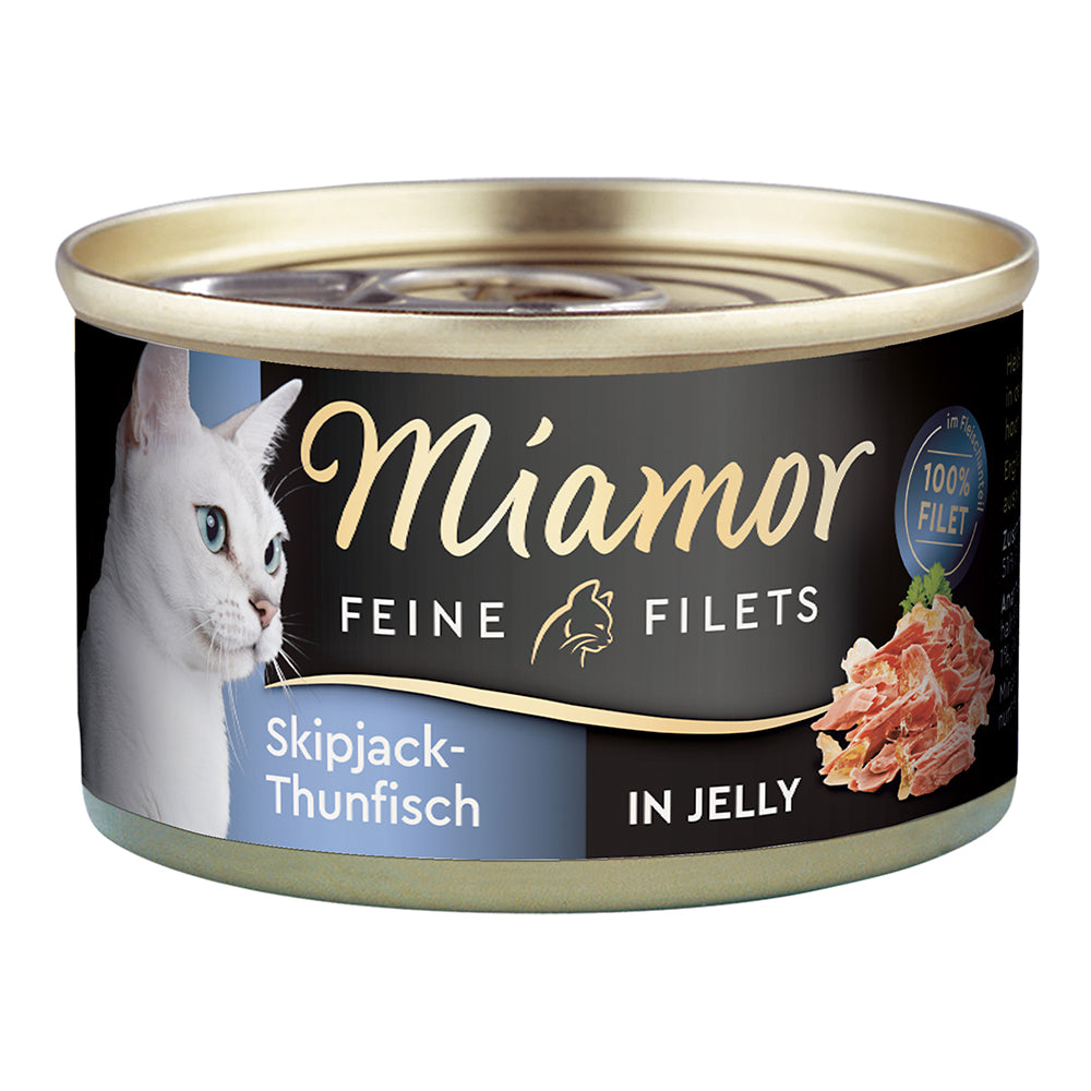 Miamor Feine Filets in Jelly mit Skipjack-Thunfisch 100g
