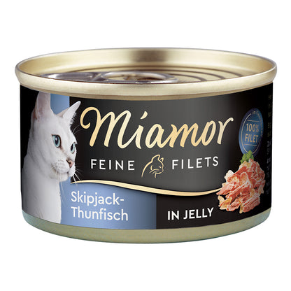 Miamor Feine Filets in Jelly mit Skipjack-Thunfisch 100g
