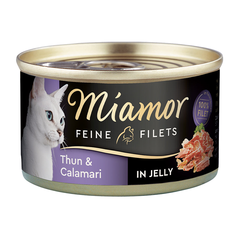 Miamor Feine Filets in Jelly Thunfisch &amp; Calamari 100g