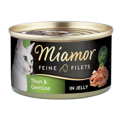 Miamor Feine Filets in Jelly Thunfisch &amp; Gemüse 100g