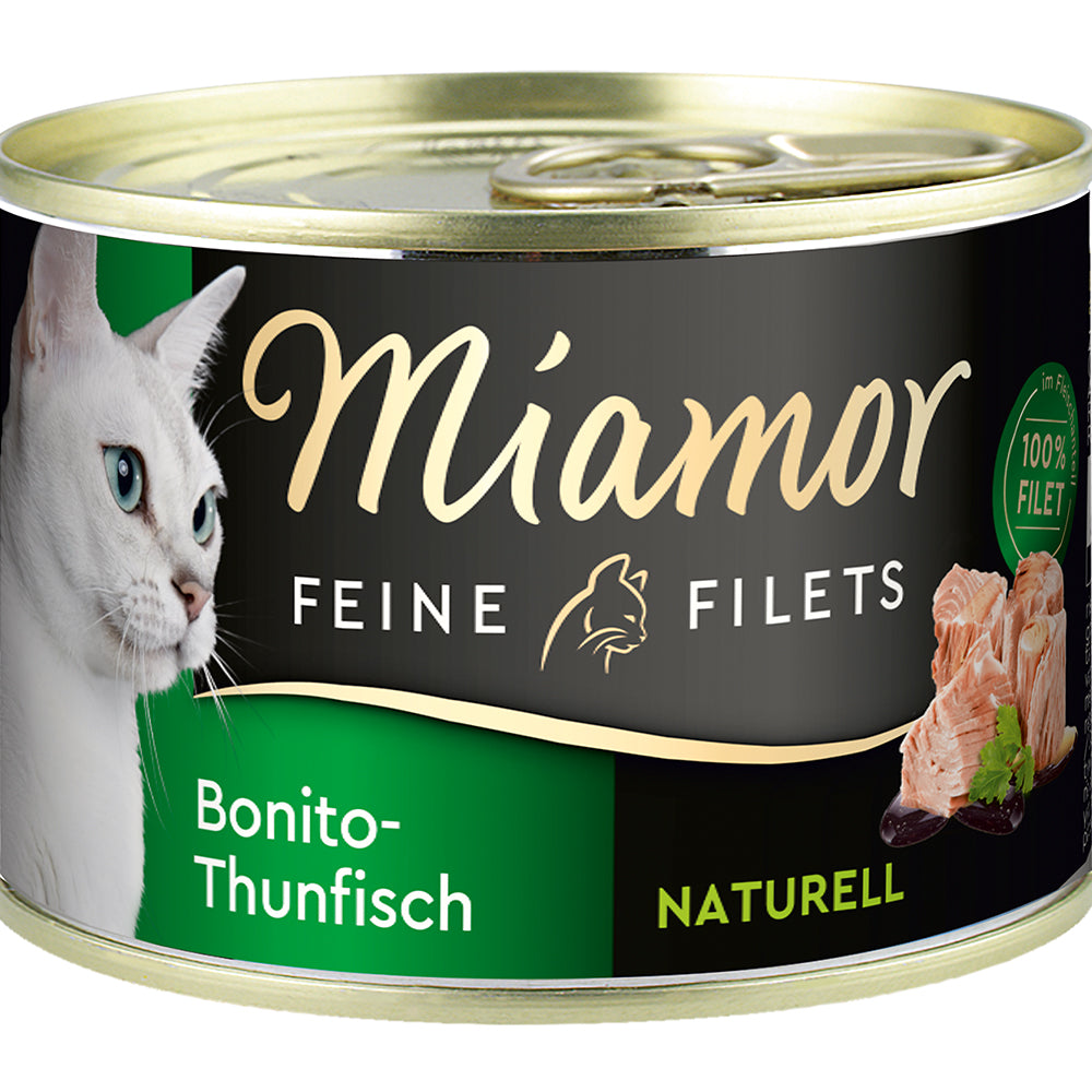 Miamor Feine Filets Natur Bonito-Thunfisch 156g