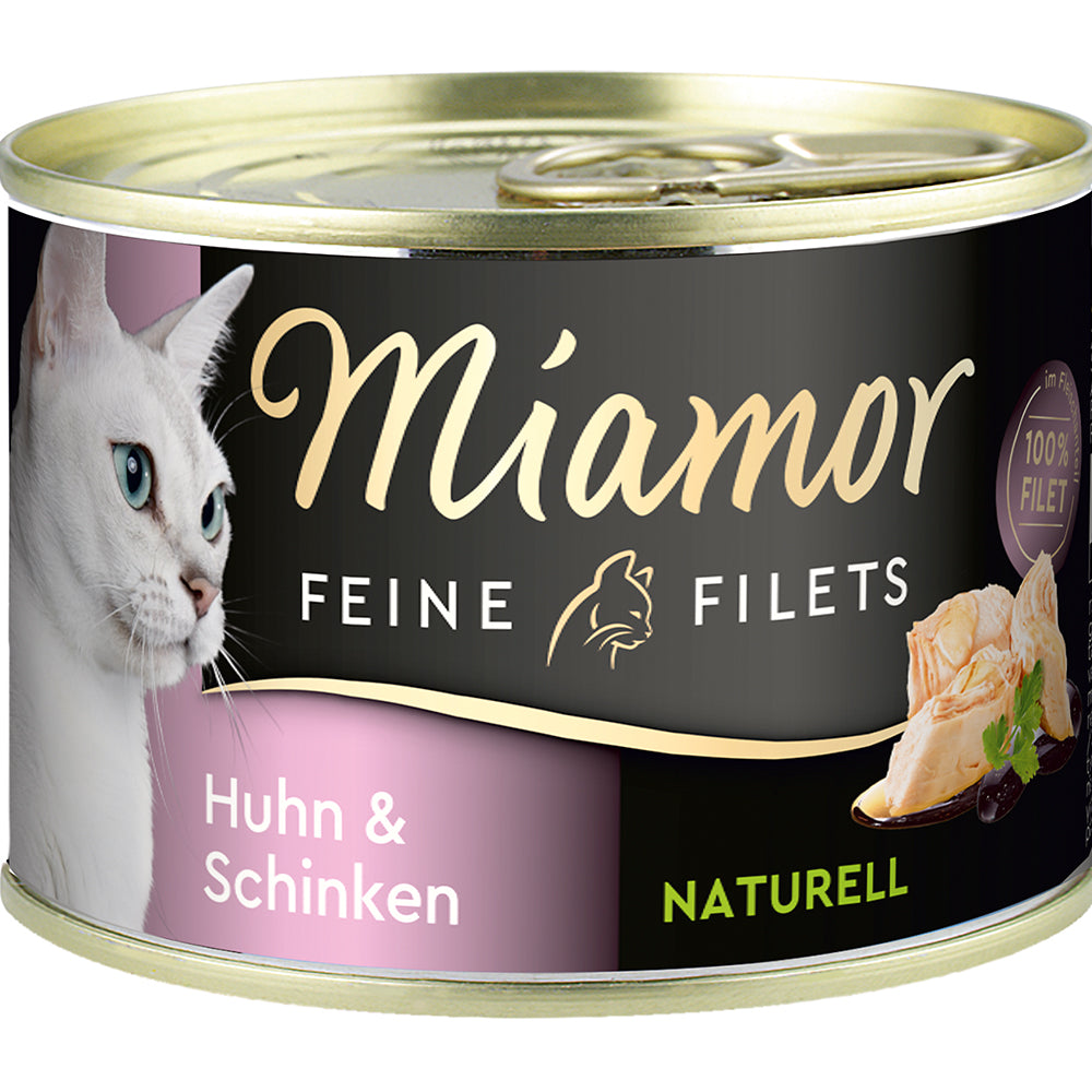 Miamor Feine Filets Natur Huhn &amp; Schinken 156g