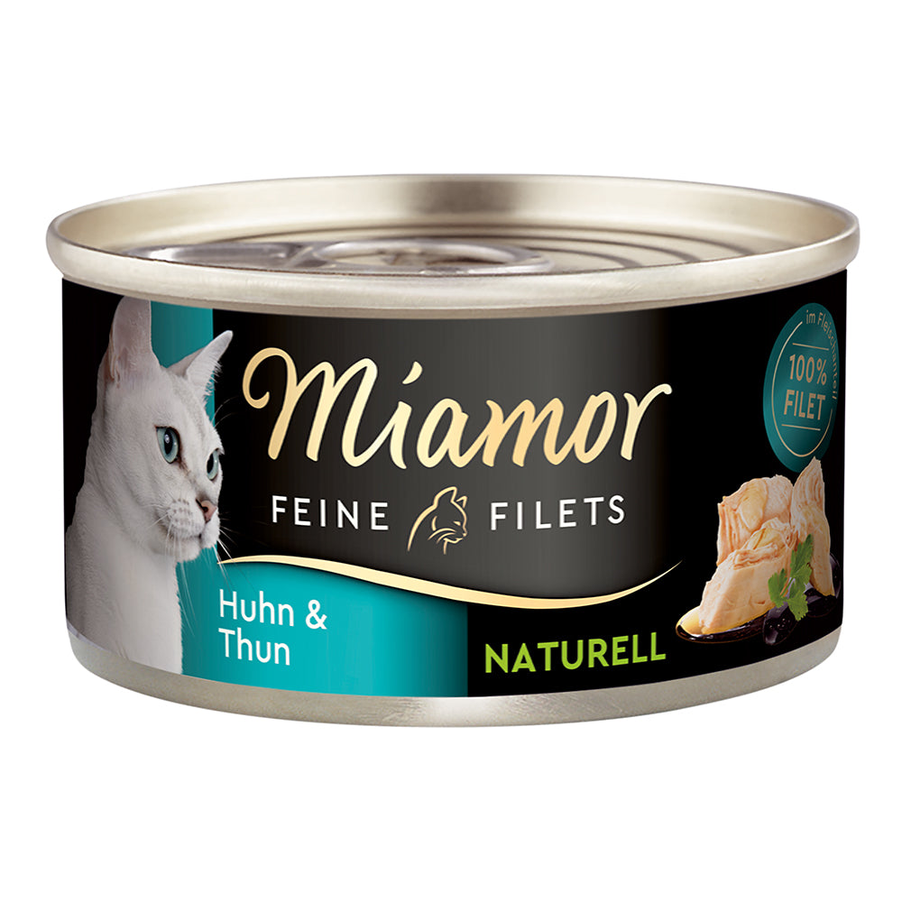 Miamor Feine Filets Natur Huhn &amp; Thunfisch 80g