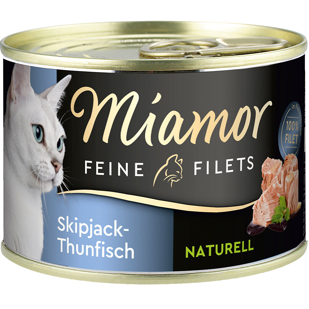 Miamor Feine Filets Natur Skipack-Thunfisch 156g