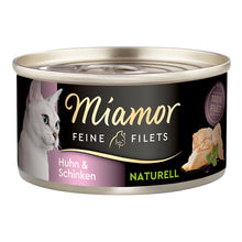 Miamor Feine Filets naturelle in Fleischsaft Huhn &amp; Schinken 80g