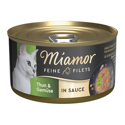 Miamor Feine Filets Thunfisch &amp; Gemüse in Sauce 85g