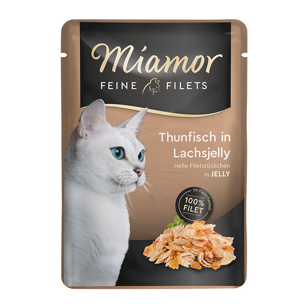 Miamor Feine Filets Thunfisch in Lachsjelly 100g
