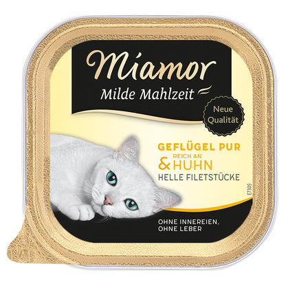 Miamor Milde Mahlzeit Geflügel &amp; Huhn 100g