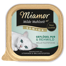 Miamor Milde Mahlzeit Senior Geflügel &amp; Rehwild 100g