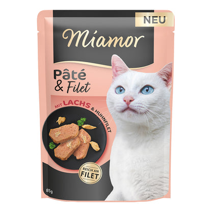 Miamor Paté mit Lachs 85g