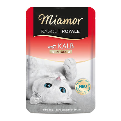 Miamor Ragout Royal in Jelly Kalb 100g