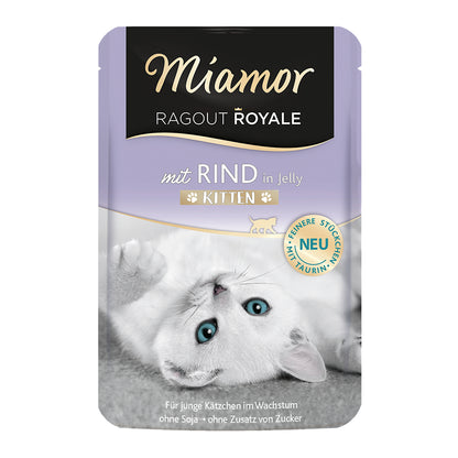 Miamor Ragout Royale in Jelly Kitten Rind 100g