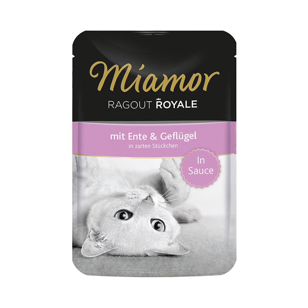 Miamor Ragout Royale in Sauce Ente &amp; Geflügel 100g