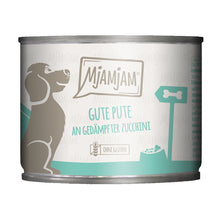 MjAMjAM gute Pute an gekochtem Reis mit gedämpfter Zucchini 200g